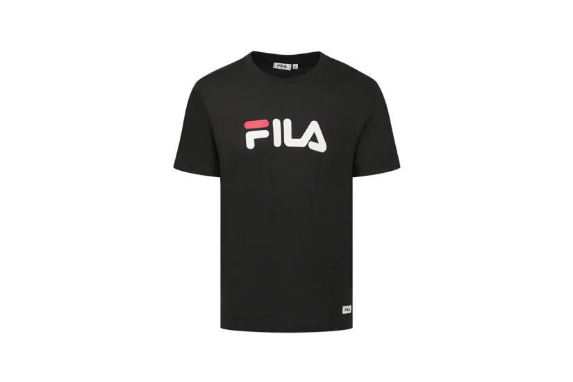 Fila Ανδρικό Κοντομάνικο T-Shirt Μαύρο
