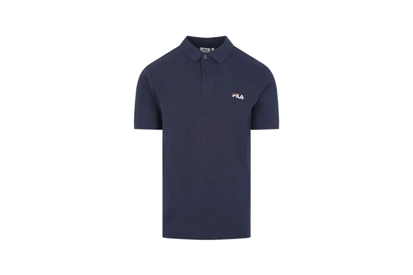 Fila Ανδρική Κοντομάνικη Μπλούζα Polo Μπλε Σκούρο