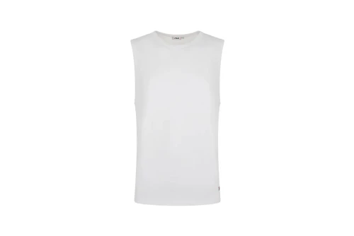 Fila Μπλούζα Αμάνικη Ανδρική (APCDMS25009 WHITE)