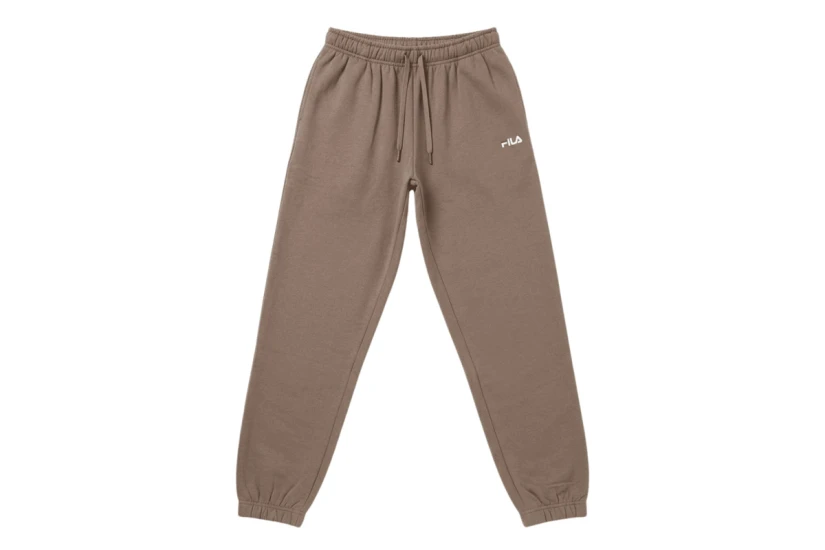 Fila Solina Relaxed Fit Γυναικείο Παντελόνι Φόρμας Καφέ