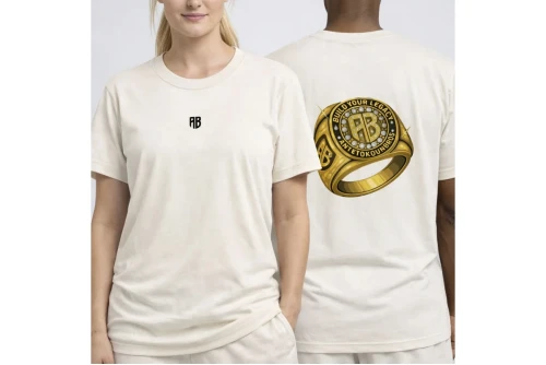 Antetokounbros Championship Oversized Ring T-Shirt Ανδρικό (APUN262U19 OFF WHITE)