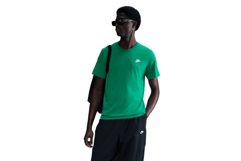 Nike Sportswear Club Ανδρικό Κοντομάνικο T-Shirt Πράσινο