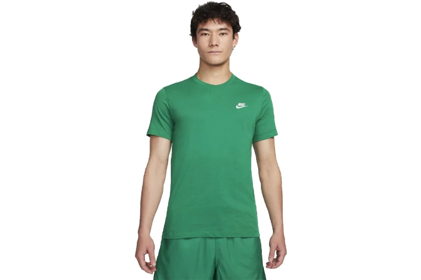 Nike Sportswear Club Ανδρικό Κοντομάνικο T-Shirt Πράσινο