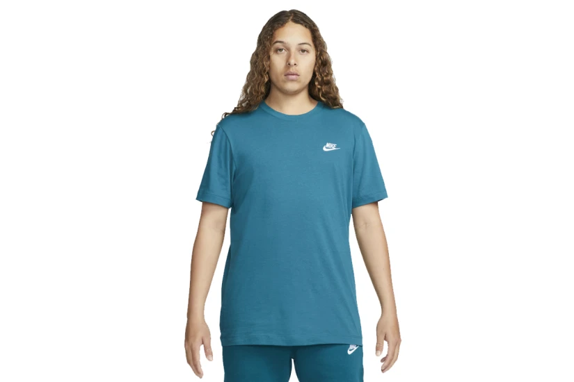 Nike Ανδρικό Κοντομάνικο T-Shirt Πετρόλ (AR4997 381)