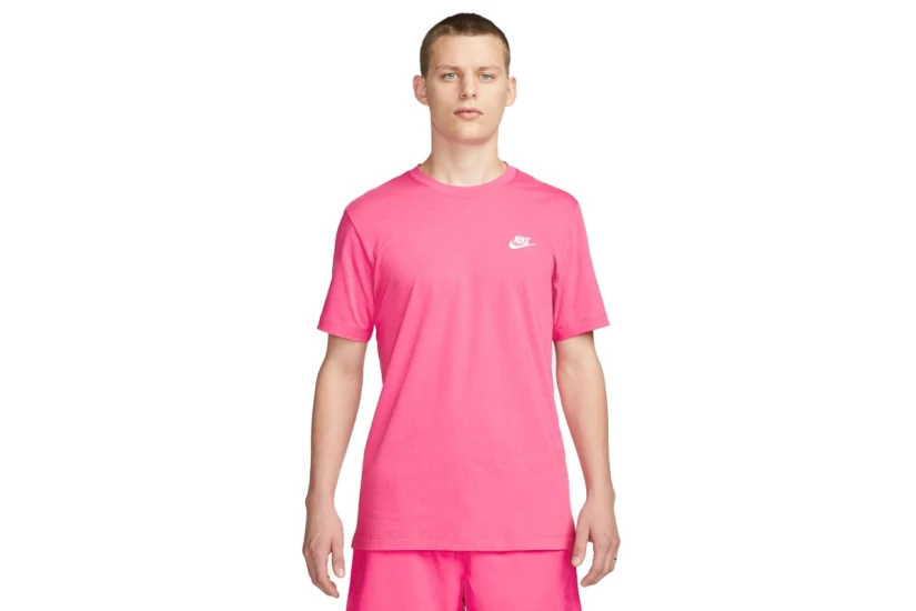 Nike Ανδρικό Κοντομάνικο T-Shirt Ροζ (AR4997 685)