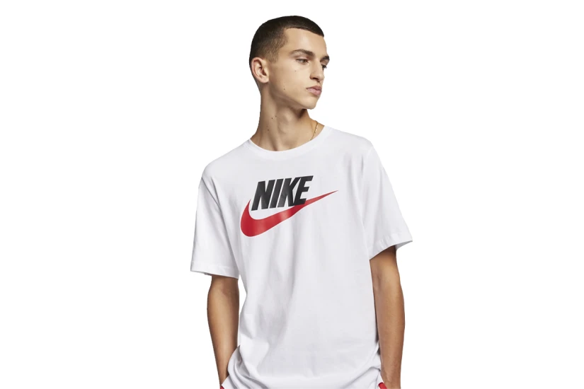 Nike Ανδρικό Κοντομάνικο T-Shirt Λευκό (AR5004 100)