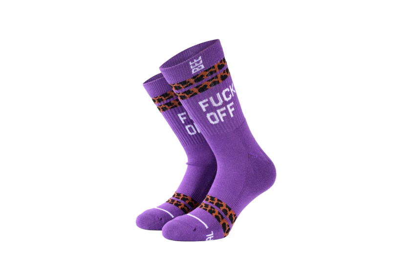 Bee Unusual Fck Off Limited Edition Κάλτσες μέχρι τη Γάμπα 1 Ζευγάρι