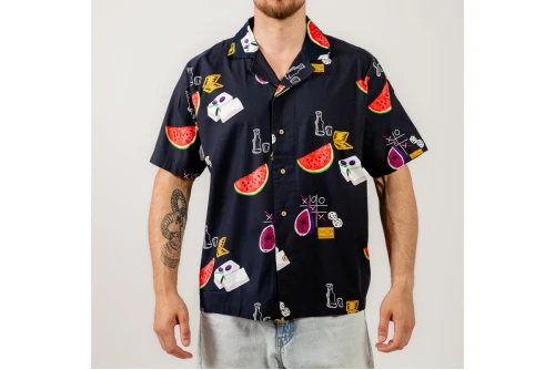 Bee Unusual Watermelon Feta Πουκάμισο Κοντομάνικο Ανδρικό (AT-2512561)