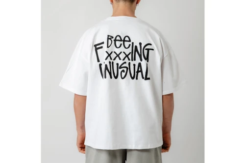 Bee Unusual Bee Fxxxing Unusual Baggy T-Shirt Ανδρικό (AT-251353)