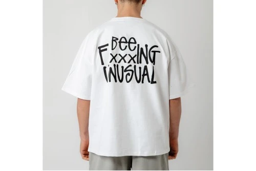 Bee Unusual Bee Fxxxing Unusual Baggy T-Shirt Ανδρικό (AT-251353)