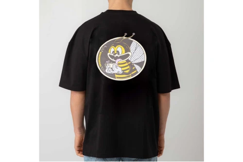 Bee Unusual High Flowers Oversized T-Shirt Ανδρικό (AT-253345)