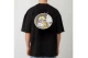 Bee Unusual High Flowers Ανδρικό Κοντομάνικο T-Shirt Μαύρο