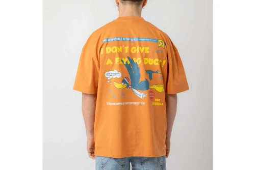 Bee Unusual Flying Duck Oversized T-Shirt Ανδρικό (AT-253351)