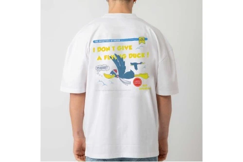 Bee Unusual Flying Duck Oversized T-Shirt Ανδρικό (AT-253352)