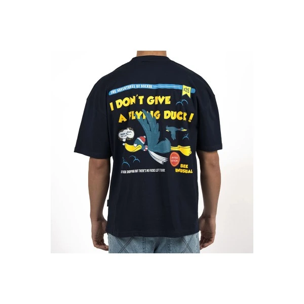 Bee Unusual Flying Duck Oversized T-Shirt Ανδρικό (AT-253353)