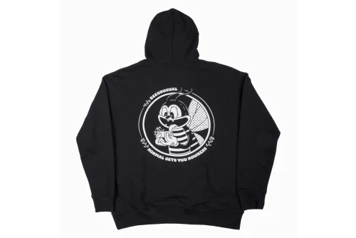 Bee Unusual High Flowers Extra Heavy Ft Hoodie Ανδρικό (AT-256412)