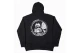 Bee Unusual High Flowers Extra Heavy Ανδρικό Hoodie Μαύρο