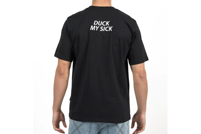 Bee Unusual Duck My Sick Ανδρικό Κοντομάνικο T-Shirt Μαύρο