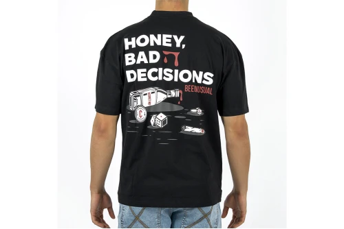 Bee Unusual Bad Decisions T-Shirt Ανδρικό (AT-260232)
