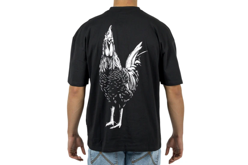 Bee Unusual Dont Touch My Cock Ανδρικό Κοντομάνικο T-Shirt Μαύρο