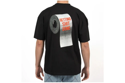 Bee Unusual Getting Shit Done Oversized T-Shirt Ανδρικό (AT-260247)