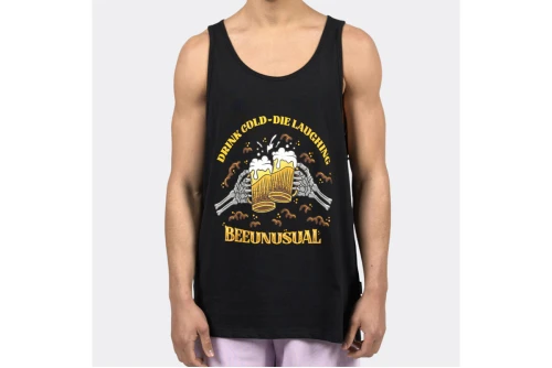 Bee Unusual Drink Cold-Die Laughing Μπλούζα Αμάνικη Ανδρική (AT-260714)