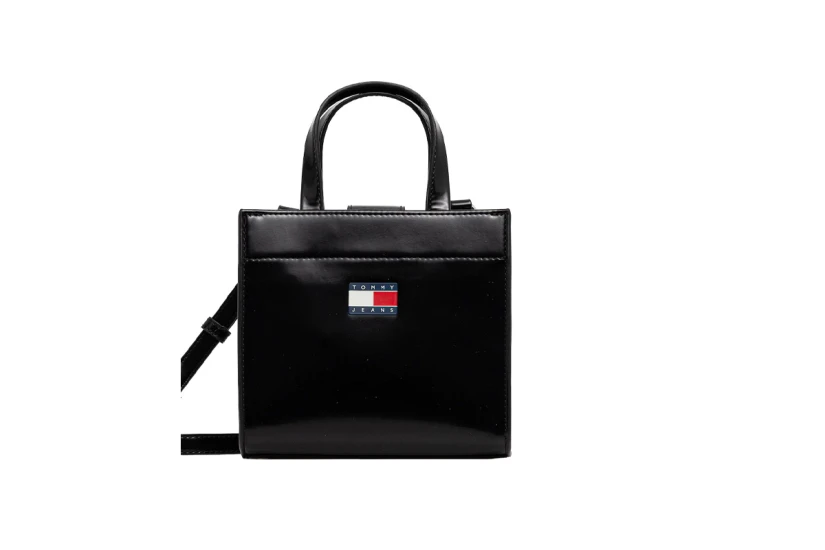 Tommy Jeans Must Mini Γυναικεία Τσάντα Shopper Μαύρη