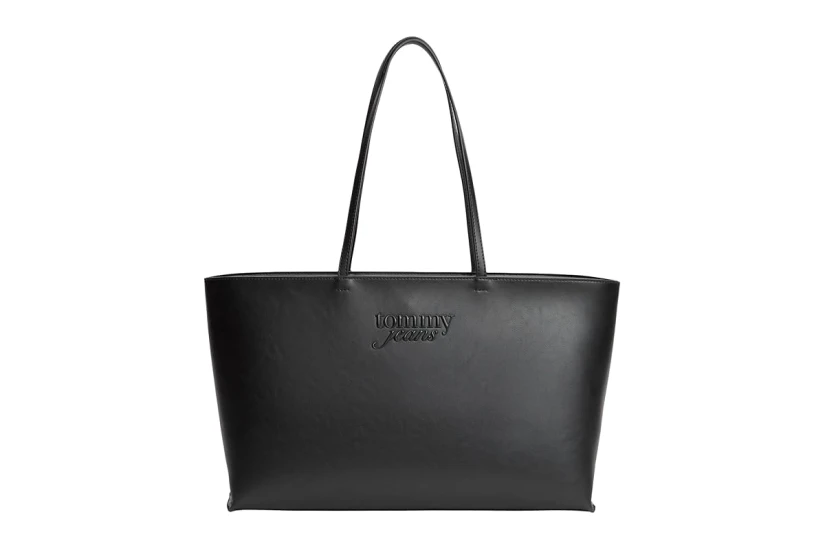 Tommy Jeans Must Γυναικεία Τσάντα Tote Μαύρη