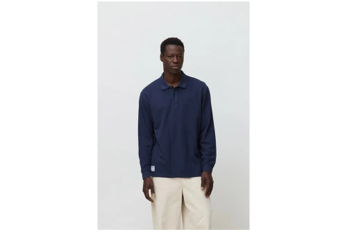 Blue Banana Logo Μπλούζα Μακρυμάνικη Polo Ανδρική (AW26MG020LOGBL11)