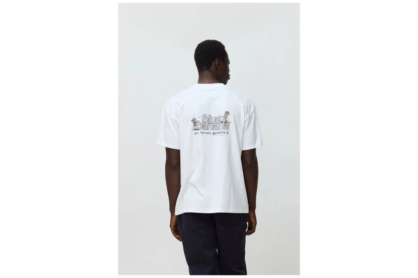 Blue Banana Team T-Shirt Ανδρικό (AW26UG011TAMWH00)