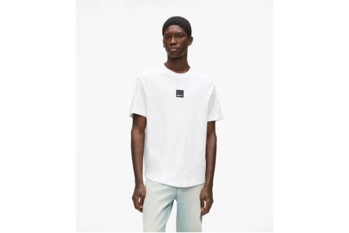Karl Lagerfeld Curved Hem T-Shirt Ανδρικό (B2M17048 100)