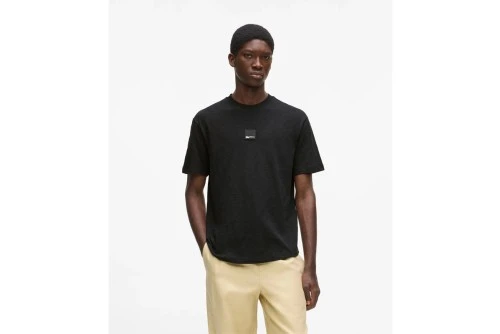 Karl Lagerfeld Curved Hem T-Shirt Ανδρικό (B2M17048 999)