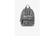 Karl Lagerfeld Essential Nylon Linear Logo Backpack Μαύρο, Λευκό, Εκρού