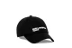 Karl Lagerfeld Distressed Logo Καπέλο Strapback Μαύρο, Λευκό