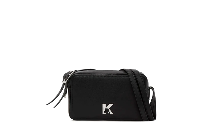 Karl Lagerfeld K Logo Τσαντάκι Χιαστί - Ώμου Μαύρο