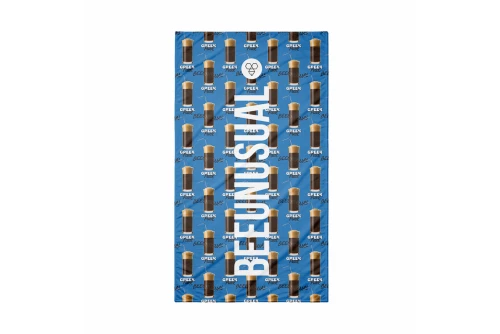 Bee Unusual Greek Fuel 100X180Cm Πετσέτα Θαλάσσης (BC-261202)