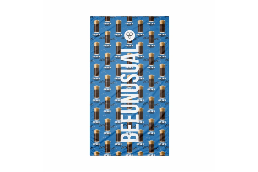 Bee Unusual Greek Fuel Πετσέτα Θαλάσσης 100x180cm