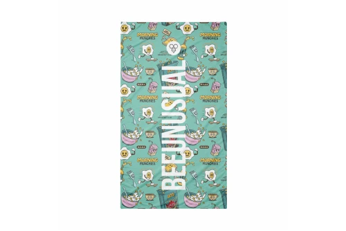 Bee Unusual Breakfast Club 100X180Cm Πετσέτα Θαλάσσης (BC-261204)