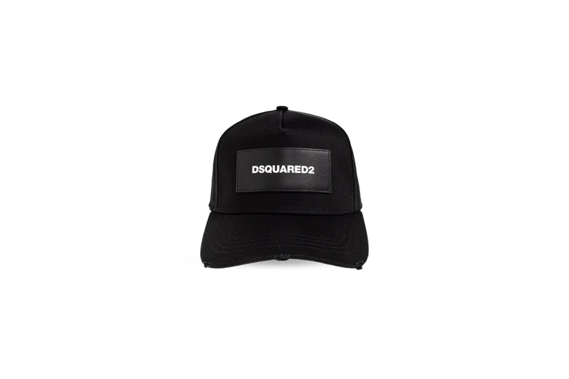 Dsquared2 T.g Un Καπέλο Strapback Μαύρο, Λευκό
