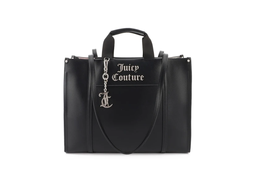 Juicy Couture Jasmine Large Double Handle Γυναικεία Τσάντα Tote Μαύρη 45L