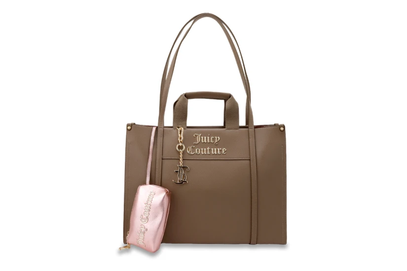 Juicy Couture Jasmine Large Double Handle Γυναικεία Τσάντα Tote Πουρό 45L