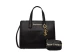 Juicy Couture Lily Medium Γυναικεία Τσάντα Tote Μαύρη, Χρυσή