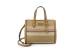 Juicy Couture Lily Straw Medium Γυναικεία Τσάντα Tote Κάμελ, Μπεζ