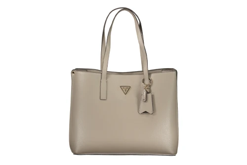 Guess Meridian Triangle Logo Τσάντα Tote (BG697423 DARK TAUPE)