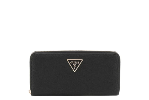 Guess Laurel Triangle Logo Maxi Πορτοφόλι (BG7459146 BLACK)