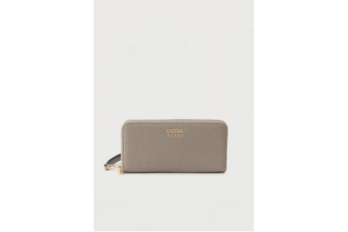 Guess Laurel Triangle Logo Maxi Πορτοφόλι (BG7459146 DARK TAUPE)