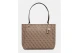 Guess Noelle II 4G Logo Γυναικεία Τσάντα Tote Καφέ