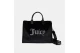 Juicy Couture Iris Velour Diamante Medium Γυναικεία Τσάντα Tote Μαύρη