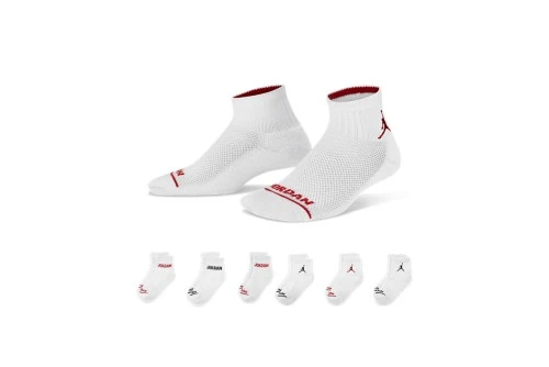 Jordan Legend Κάλτσες Κοντές 6 Ζευγάρια (BJ0342 001)
