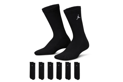 Jordan Everyday Essentials Κάλτσες Ψηλές 6 Ζευγάρια (BJ0583 023)